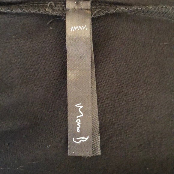 Mono B Black High and Low Maxi Skirt - Picture 5 of 5